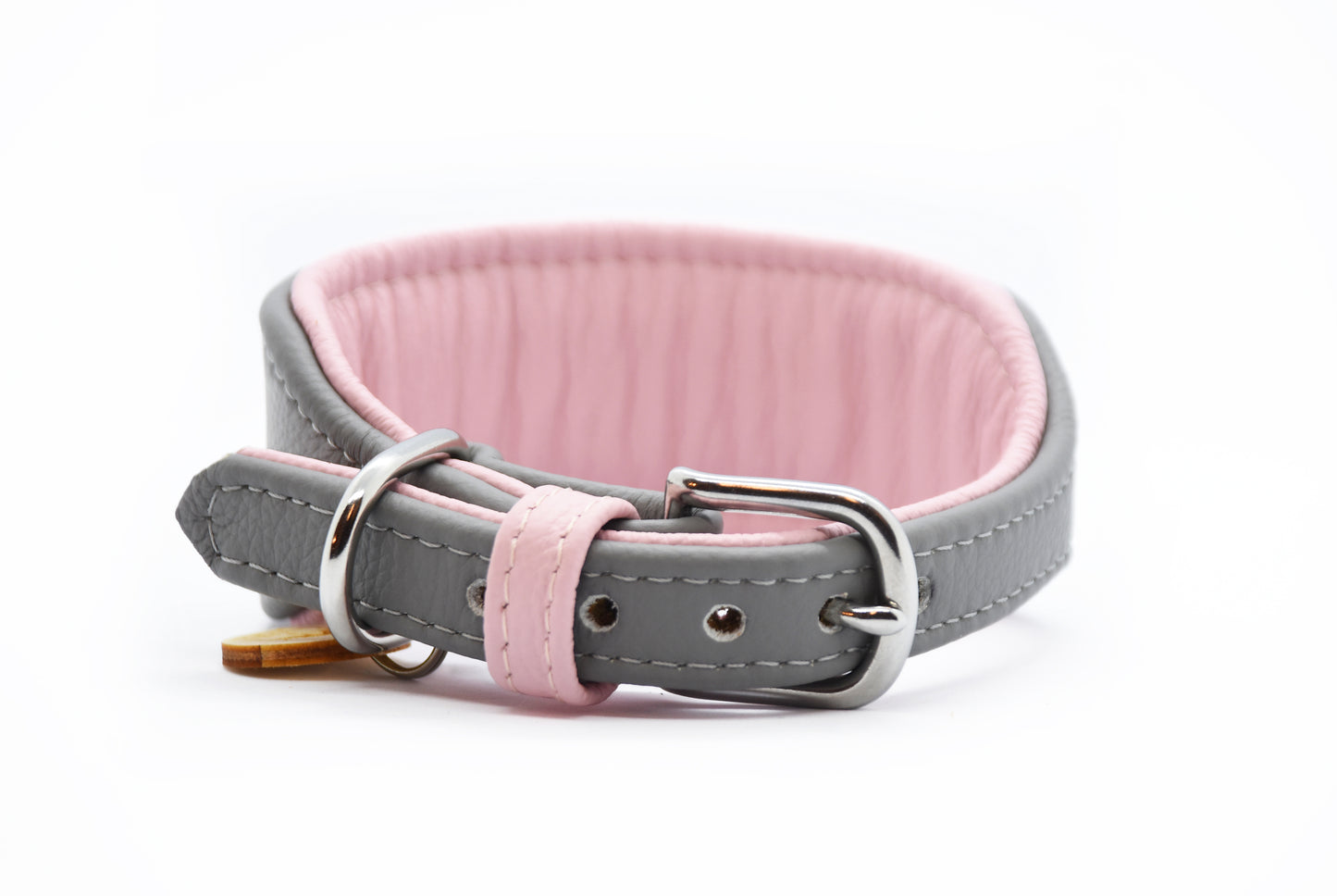 BASIC Windhundhalsband 𝗸𝗼𝗻𝗳𝗶𝗴𝘂𝗿𝗶𝗲𝗿𝗯𝗮𝗿・Bio- Nappaleder