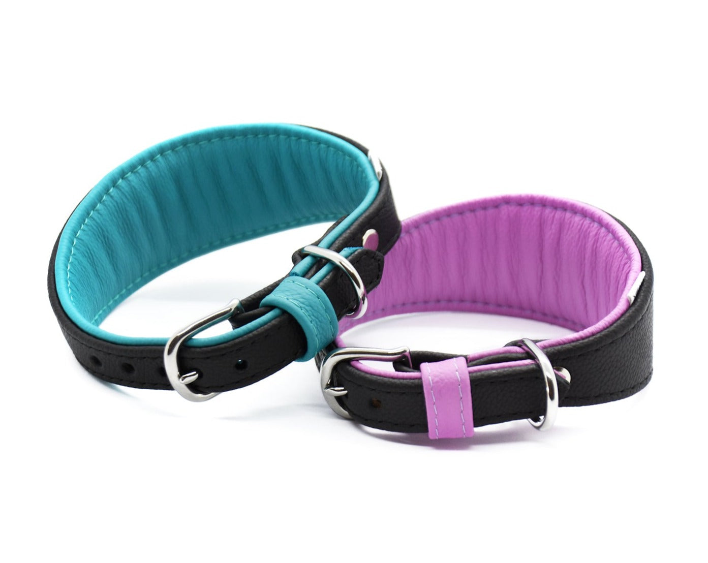 BASIC Windhundhalsband 𝗸𝗼𝗻𝗳𝗶𝗴𝘂𝗿𝗶𝗲𝗿𝗯𝗮𝗿・Bio- Nappaleder