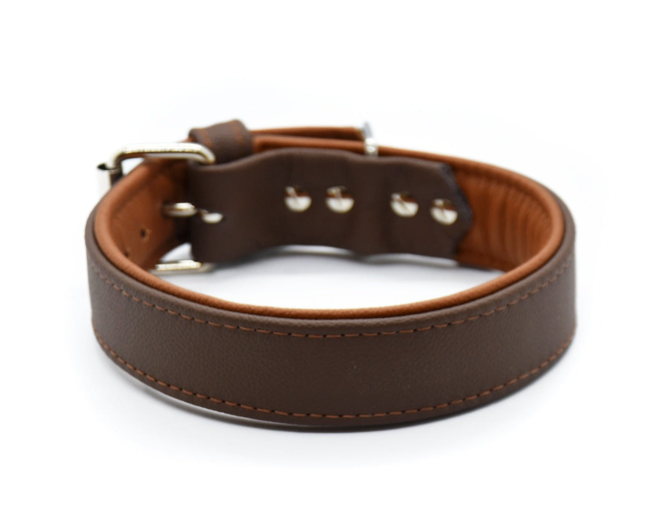 BASIC Hundehalsband 𝗸𝗼𝗻𝗳𝗶𝗴𝘂𝗿𝗶𝗲𝗿𝗯𝗮𝗿・Bio-Nappaleder