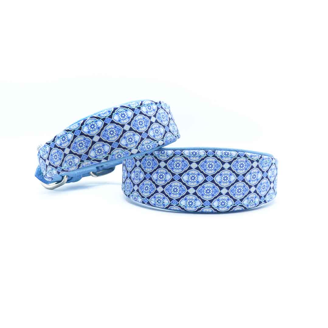 Halsband Fiore- weiches Windhundhalsband aus Leder