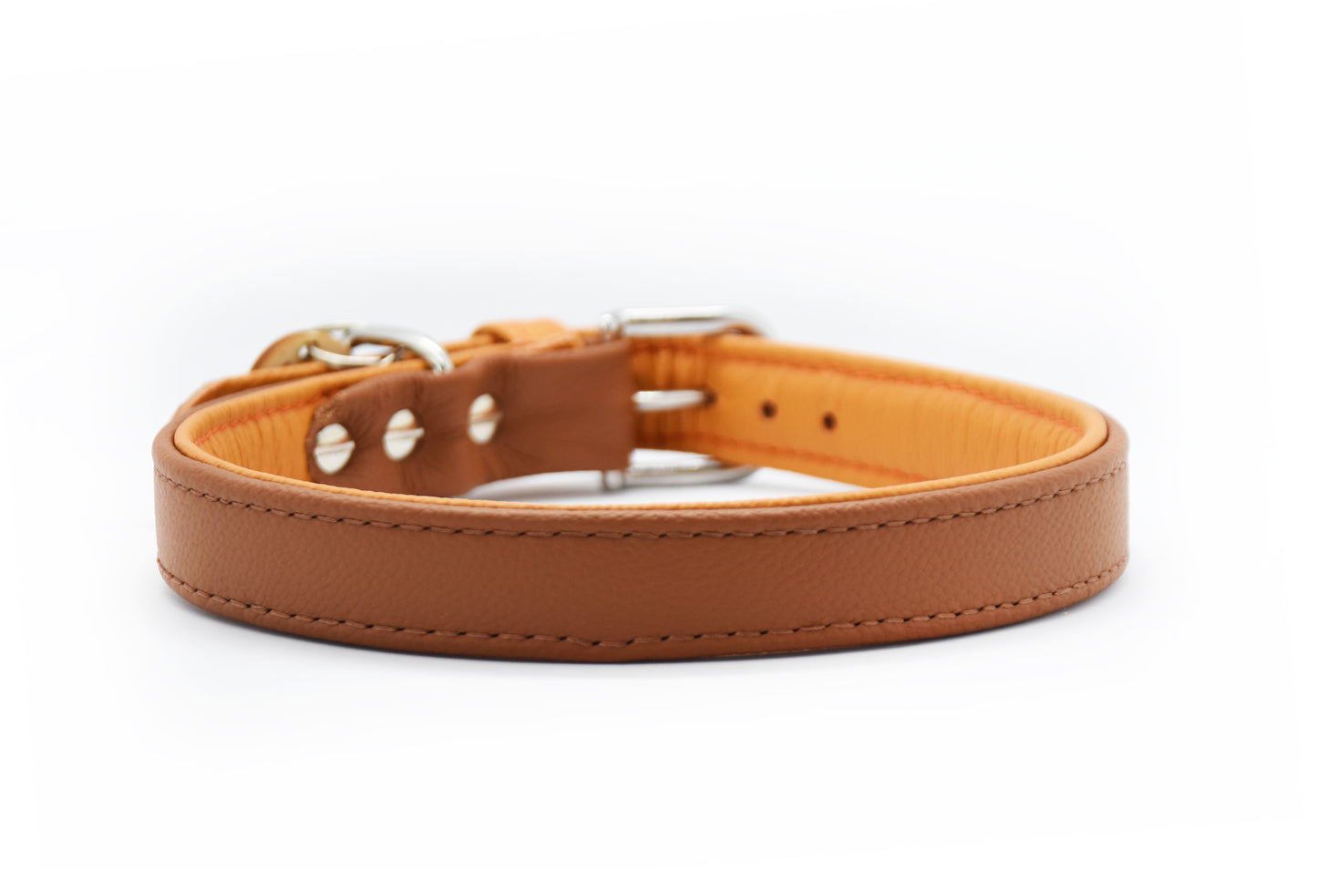 BASIC Hundehalsband 𝗸𝗼𝗻𝗳𝗶𝗴𝘂𝗿𝗶𝗲𝗿𝗯𝗮𝗿・Bio-Nappaleder