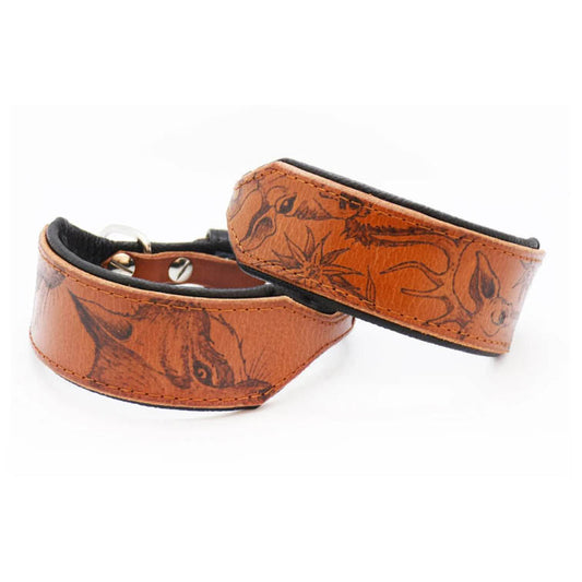 BRANDING Hundehalsband 𝗸𝗼𝗻𝗳𝗶𝗴𝘂𝗿𝗶𝗲𝗿𝗯𝗮𝗿 • Handgezeichnet