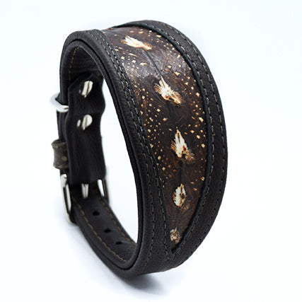 Exklusives Windhundhalsband aus Störleder